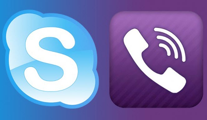 Imagen del artículo: Comparativa: Viber vs. Sk…