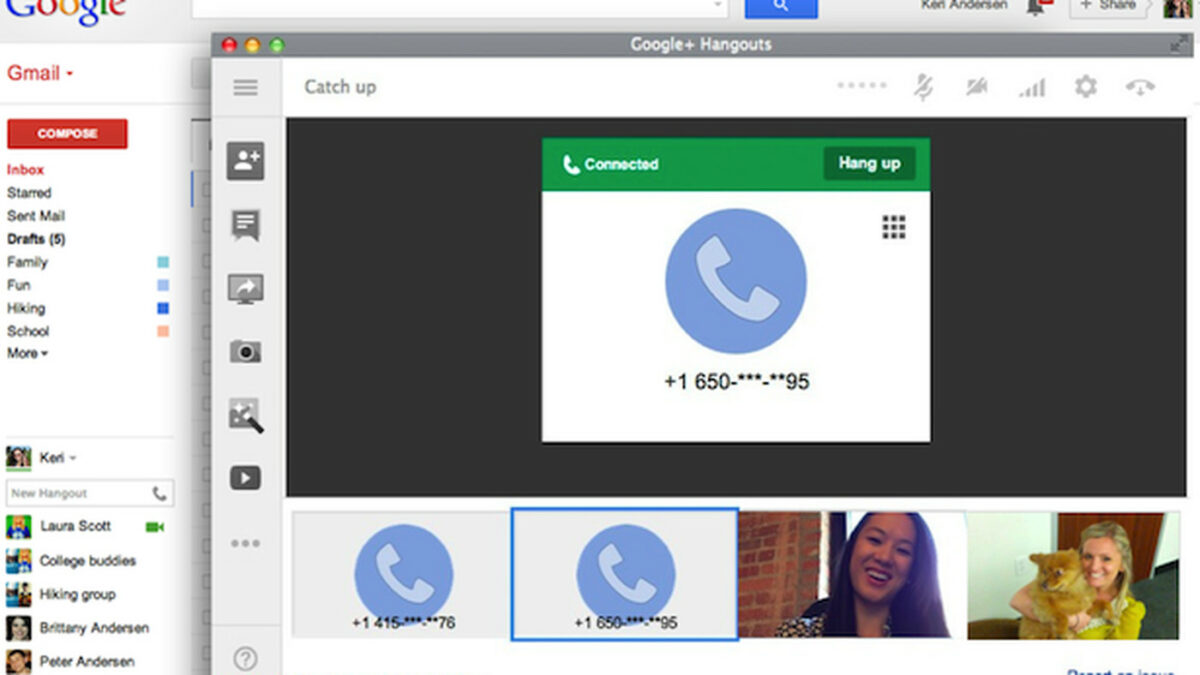 Videollamadas con Google …