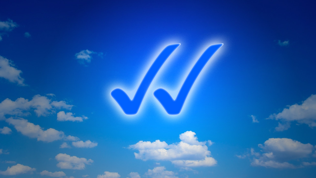 El doble check azul de Wh…