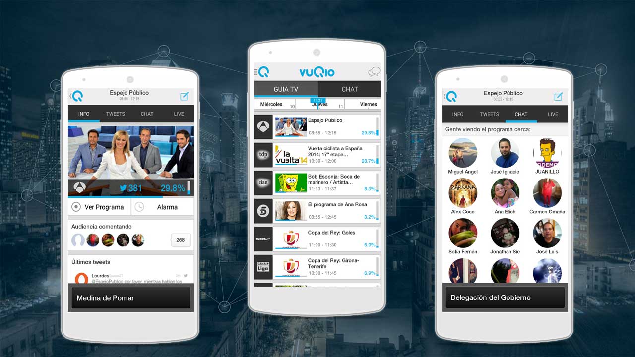 vuQio: ver la TV con el t…