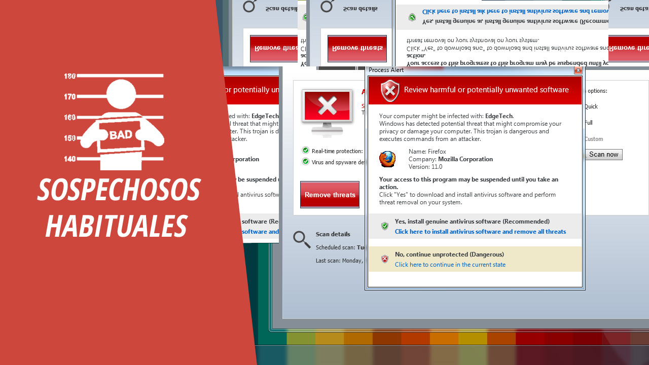 System Defender, el virus…