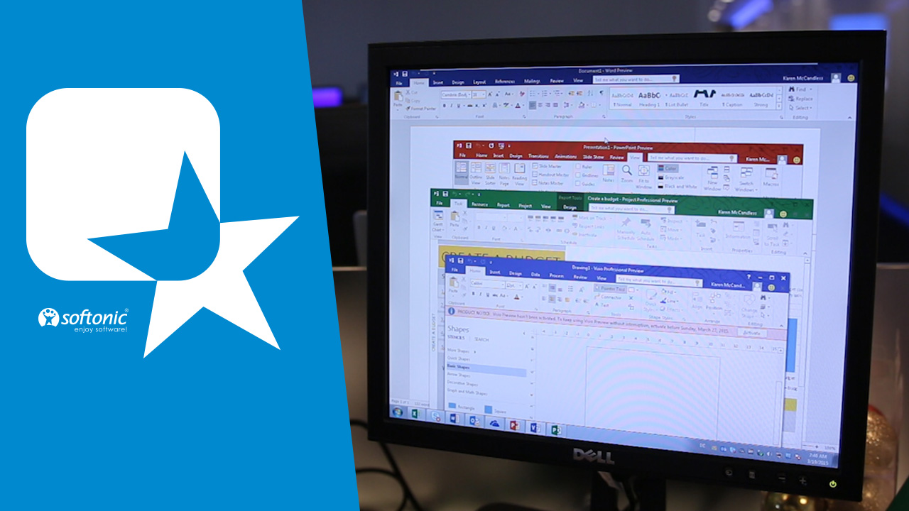 Office con colorines en O…