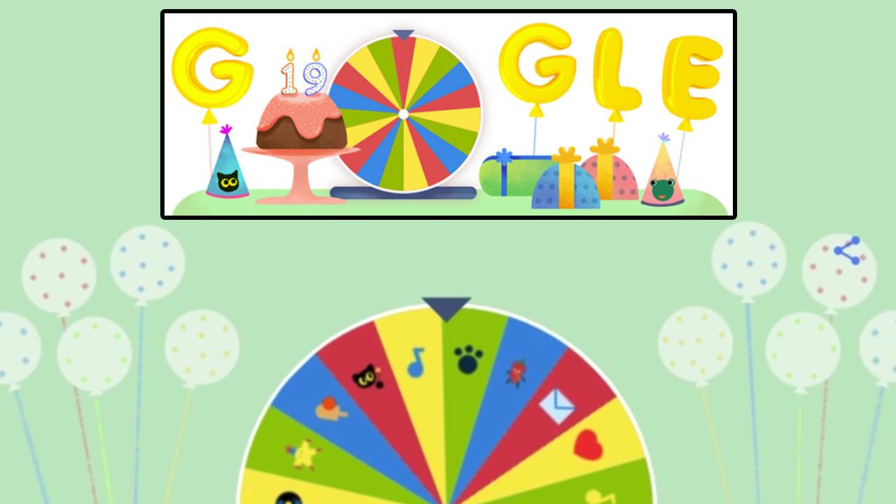 Imagen del artículo: Google celebra su 19º ani…