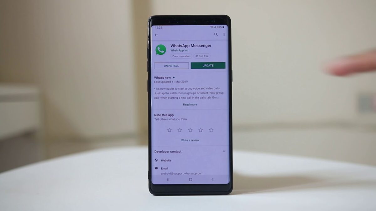WhatsApp: Cómo actualizar…