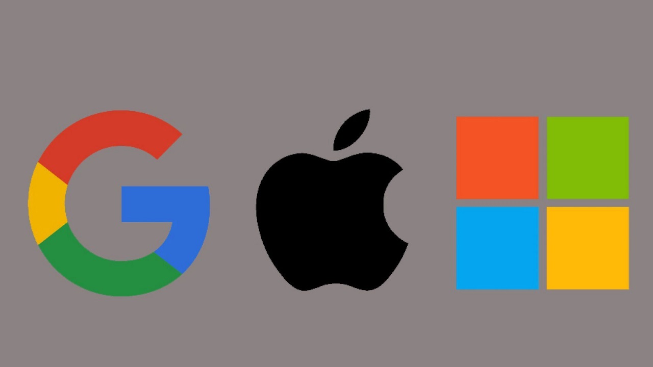 Apple, Google, Microsoft,…