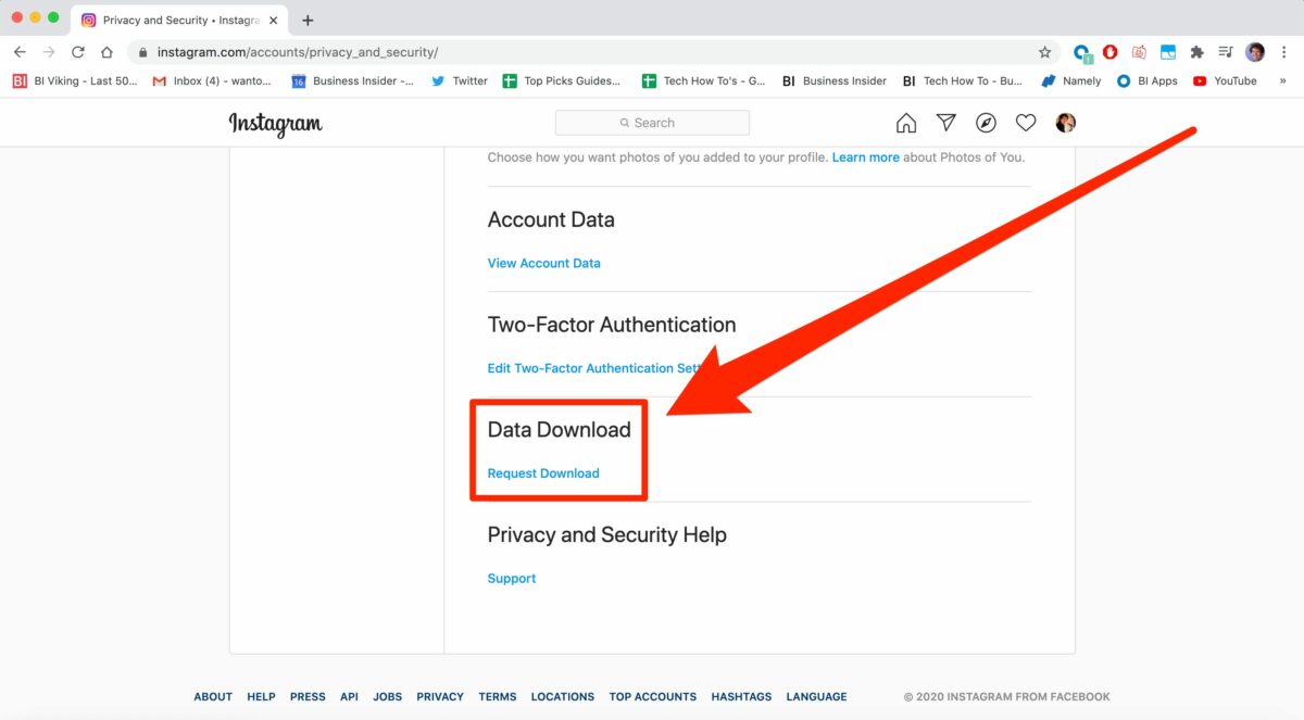 Cómo descargar todo tu In…