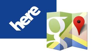 Nokia Here vs Google Maps…