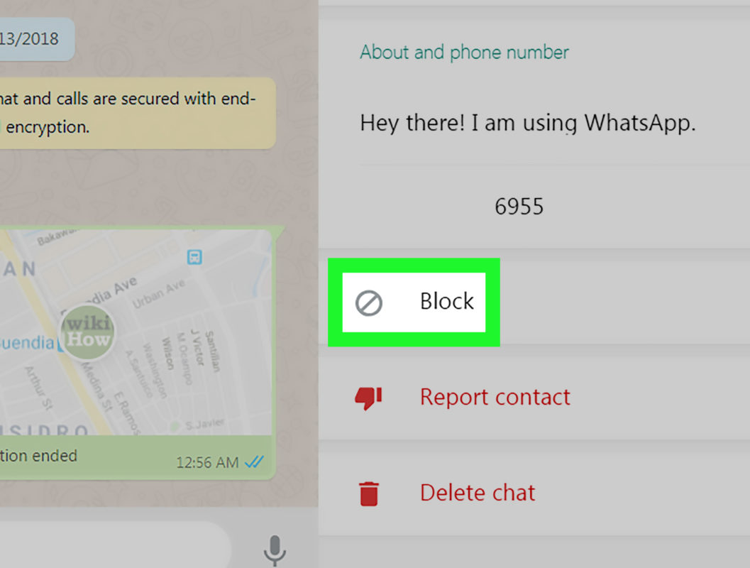 How to block contacts on …