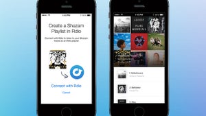 Image of article: Rdio and Shazam team up t…