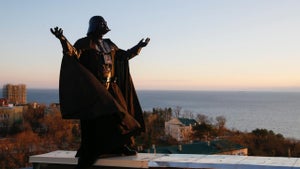 The real Darth Vader live…