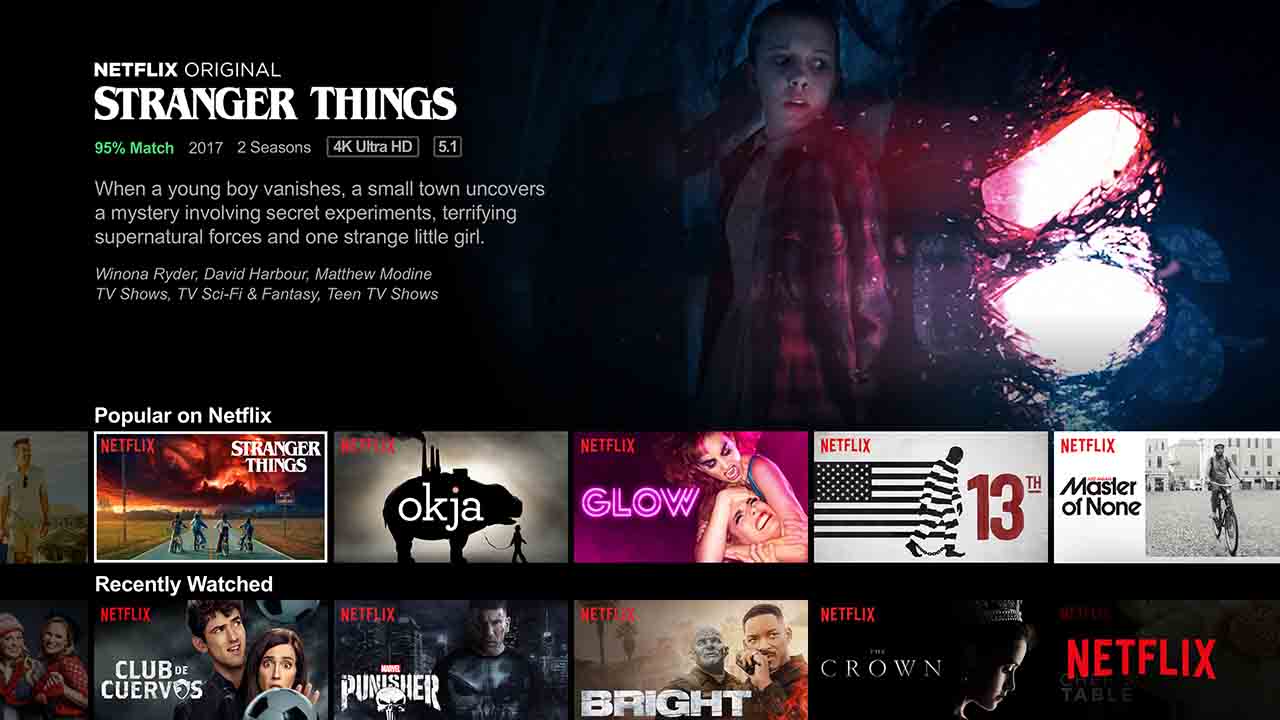 This is the Netflix brows…