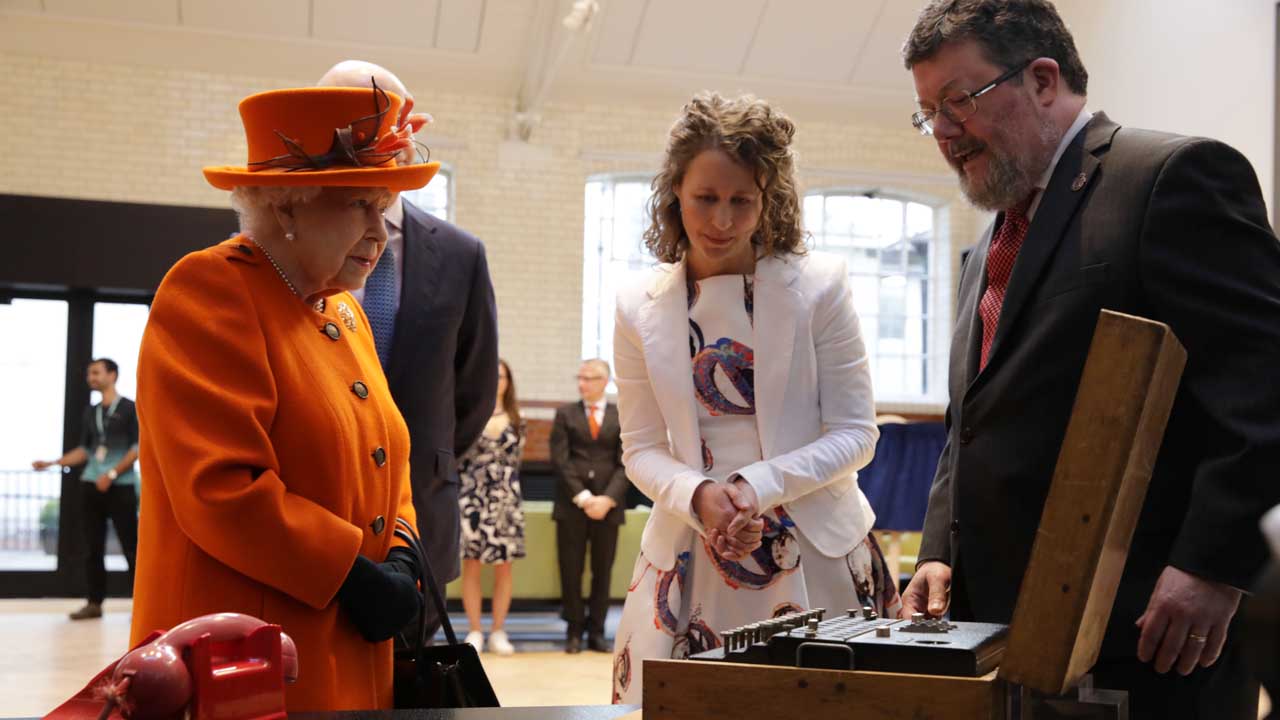 Queen Elizabeth posts on …