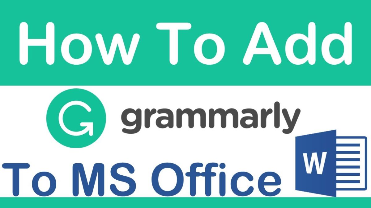 How to Add Grammarly to W…
