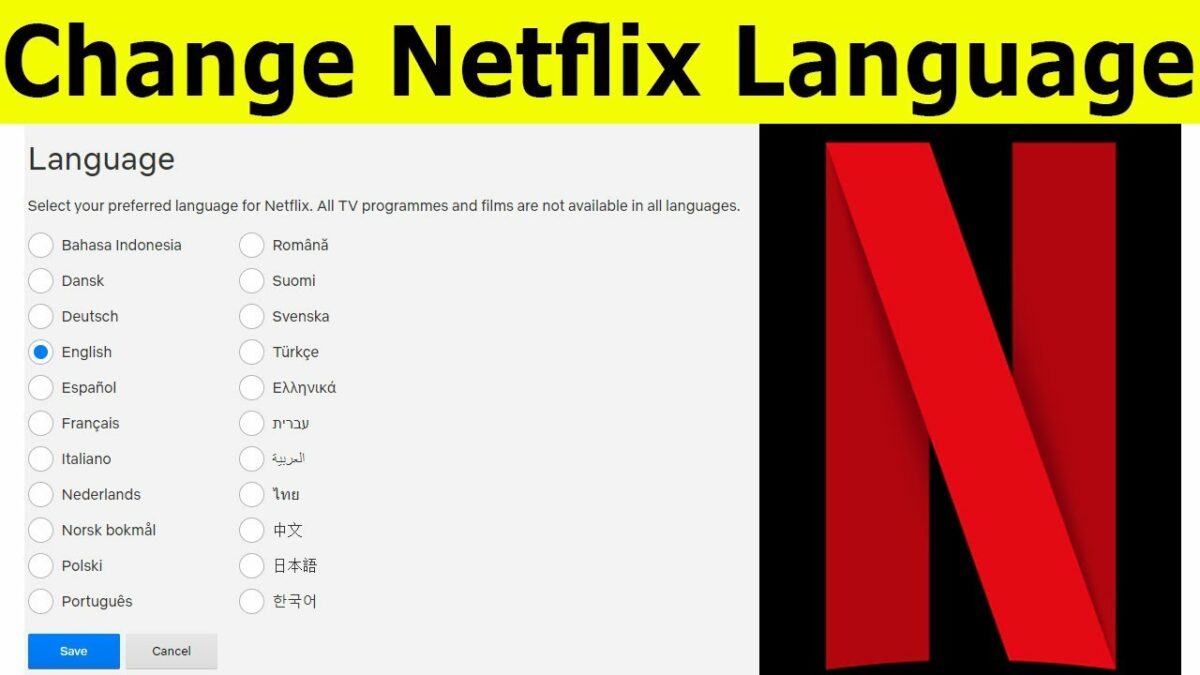 How to Change the Languag…