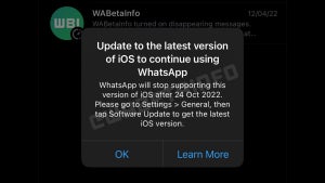WhatsApp is cutting suppo…