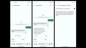 This leaked Google Messag…