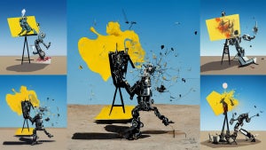 Is AI really stealing art…