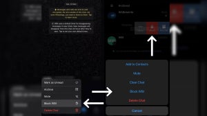 You can block annoying Wh…