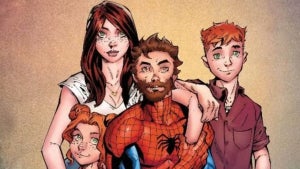 Image of article: Peter Parker married, hap…