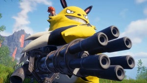 Pokémon with machine guns…