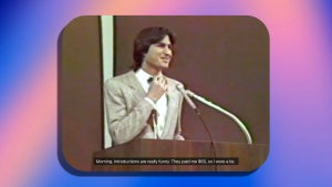 An unpublished video of S…