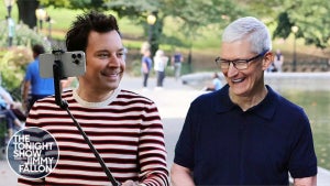 Image of article: Tim Cook and Jimmy Fallon…