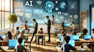 Class with an AI teacher:…