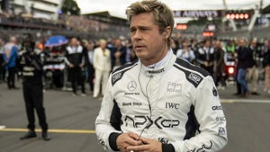 Image of article: Brad Pitt dominates F1 on…