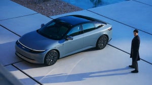 Image of article: Sony's electric car has j…