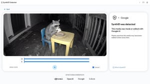 Image of article: Google’s SynthID Detector…