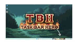 imagem do artigo: TBH: Task Bar Hero estrei…