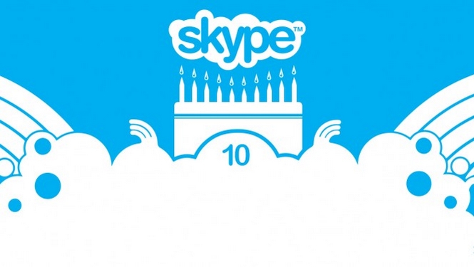 Image de l’article : Skype a 10 ans: les 10 ét…