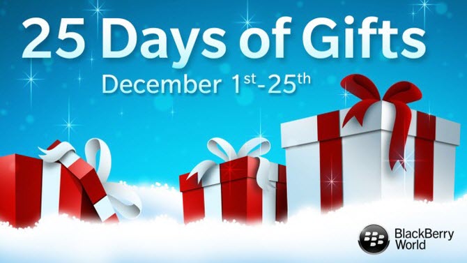 Image de l’article : BlackBerry offre pour Noë…