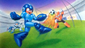 La fois où Mega Man s’est mis à jouer au football pour une raison quelconque