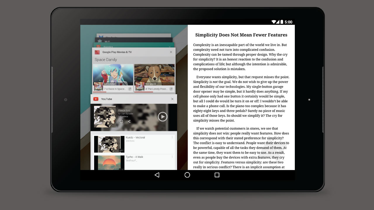 [Imágenes] Google piensa en la multiventana como el futuro de Android ...