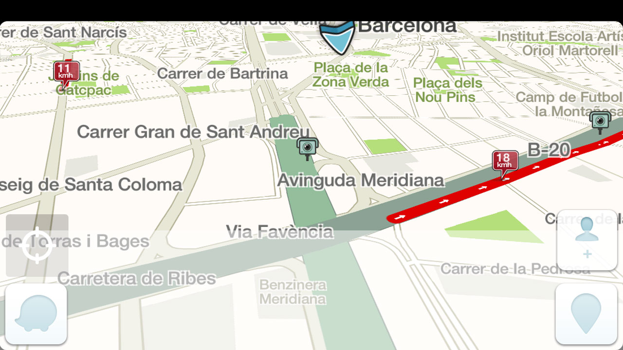 Waze incluirá datos oficiales del Servicio Catalán de Tráfico