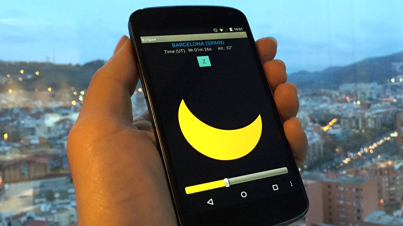 Cómo viviré el eclipse solar de 2017 con mi smartphone