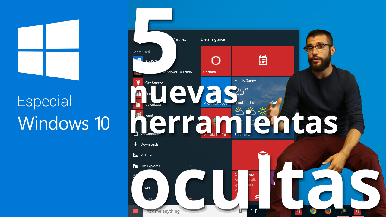 5 herramientas escondidas de Windows 10 que quizá no conozcas