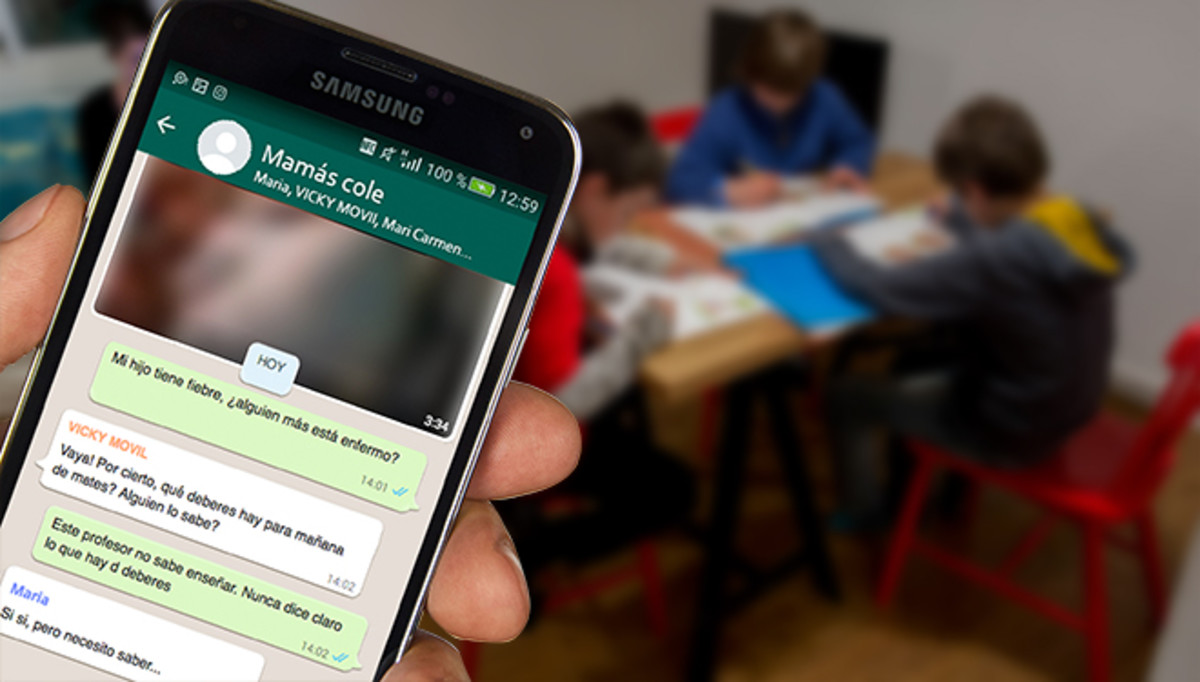 WhatsApp: cómo sobrevivir a grupos de padres o de compañeros de trabajo