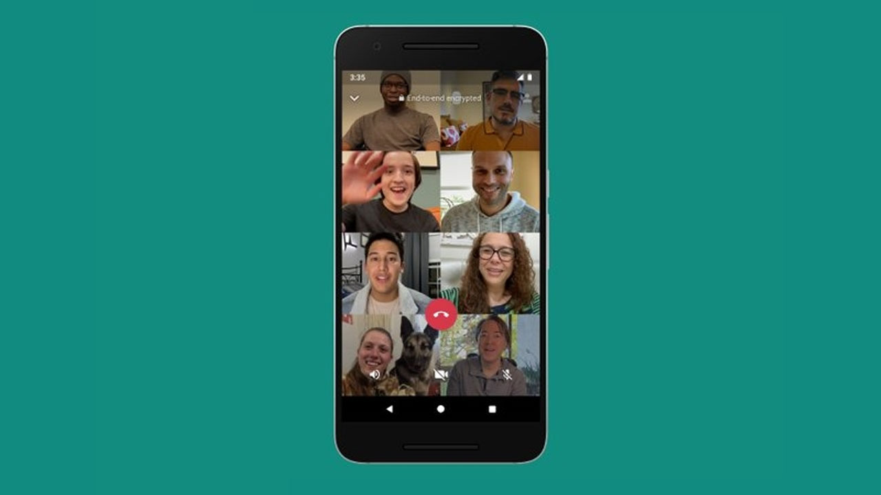 WhatsApp ya permite videollamadas de 8 personas: así se activan