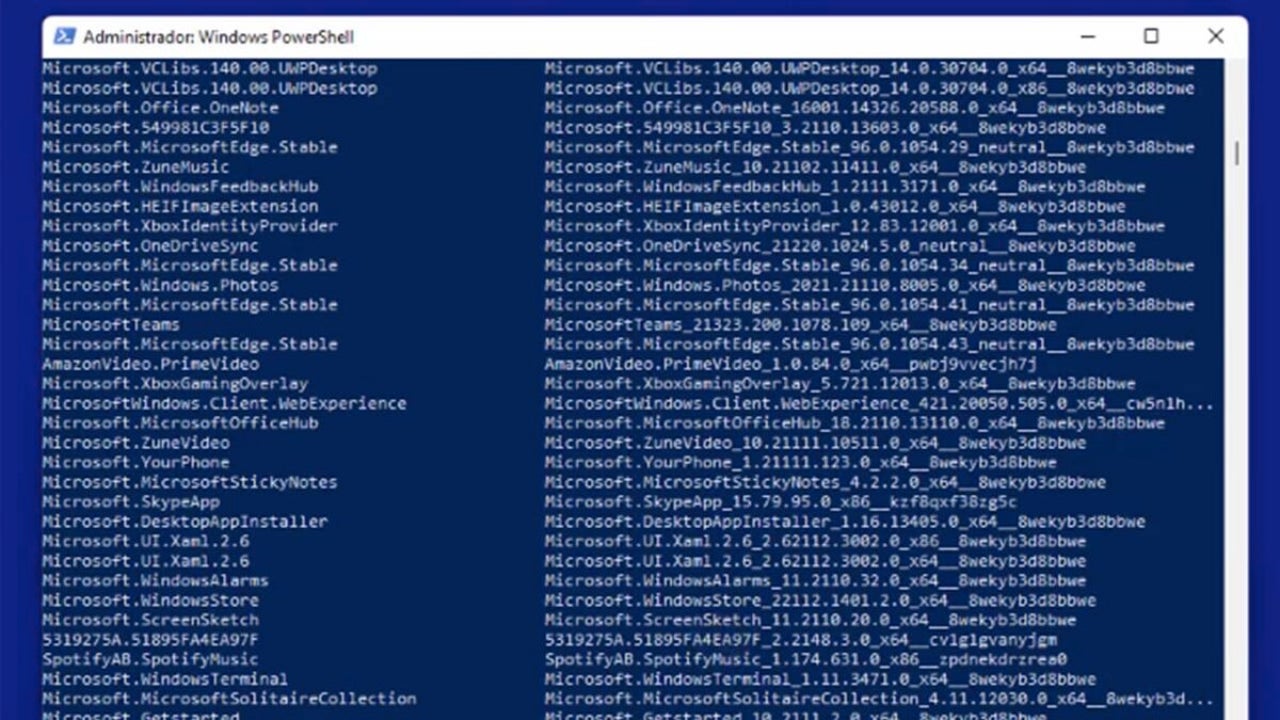 Cómo borrar las aplicaciones predeterminadas de Windows 11