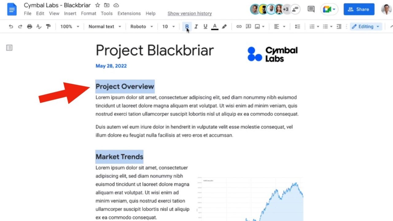 Google Docs introduce las múltiples selecciones con su nueva update