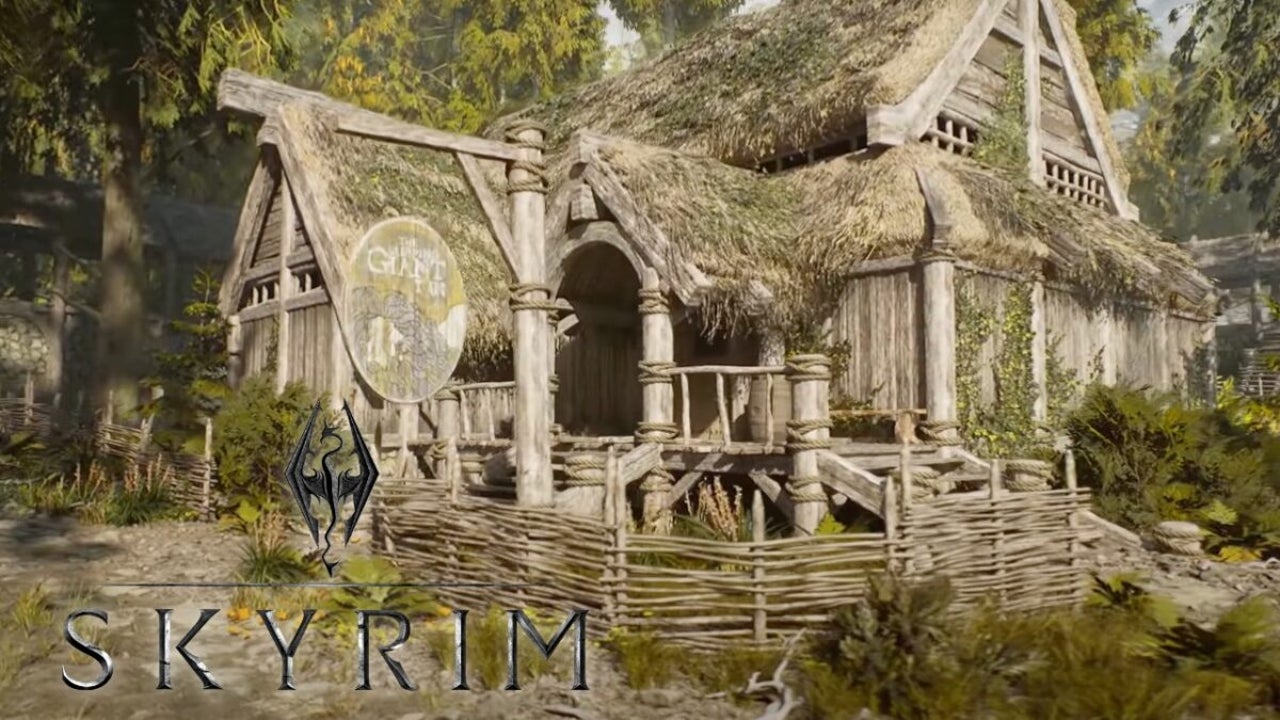 Así se ve Skyrim recreado en Unreal Engine 5