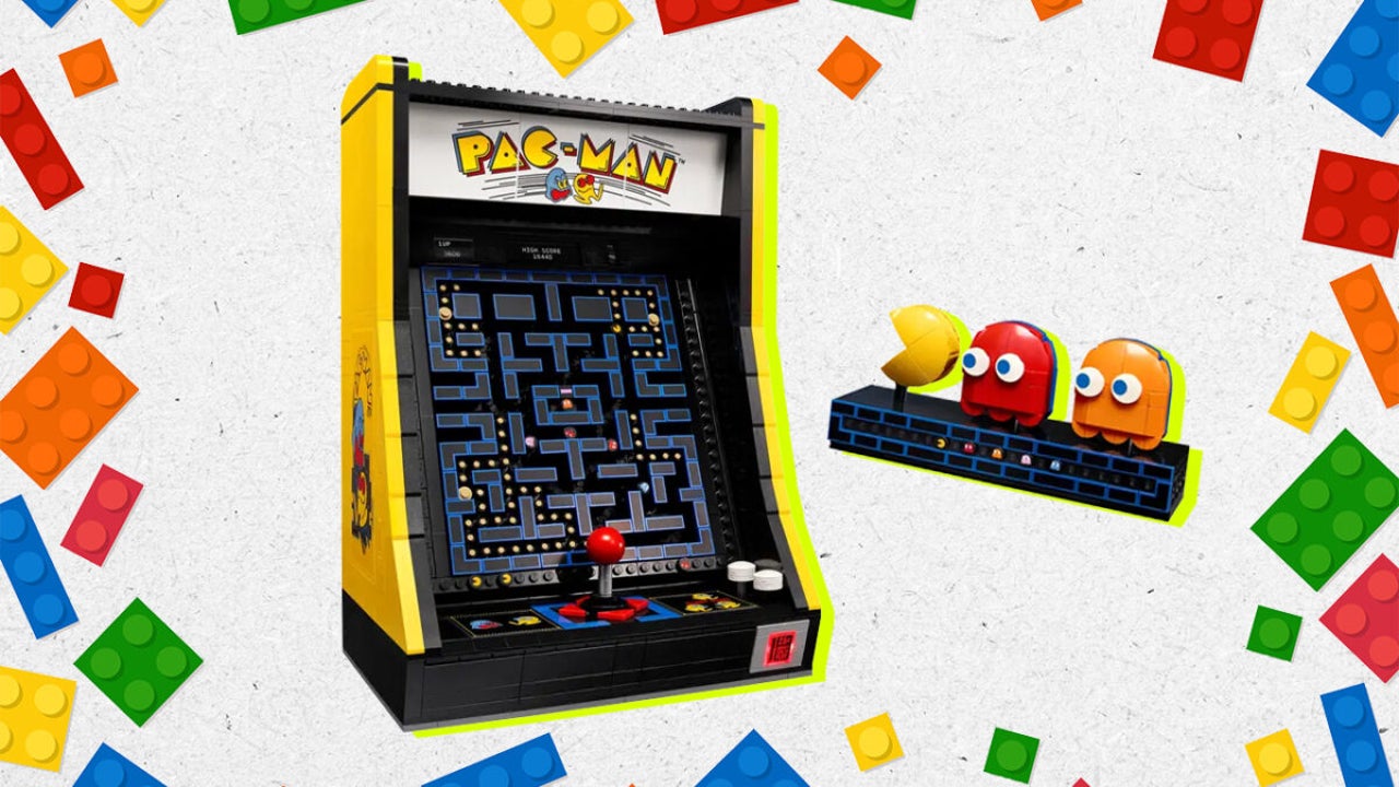 De bloques a píxeles: construye una recreativa de Pac-Man con LEGO ...