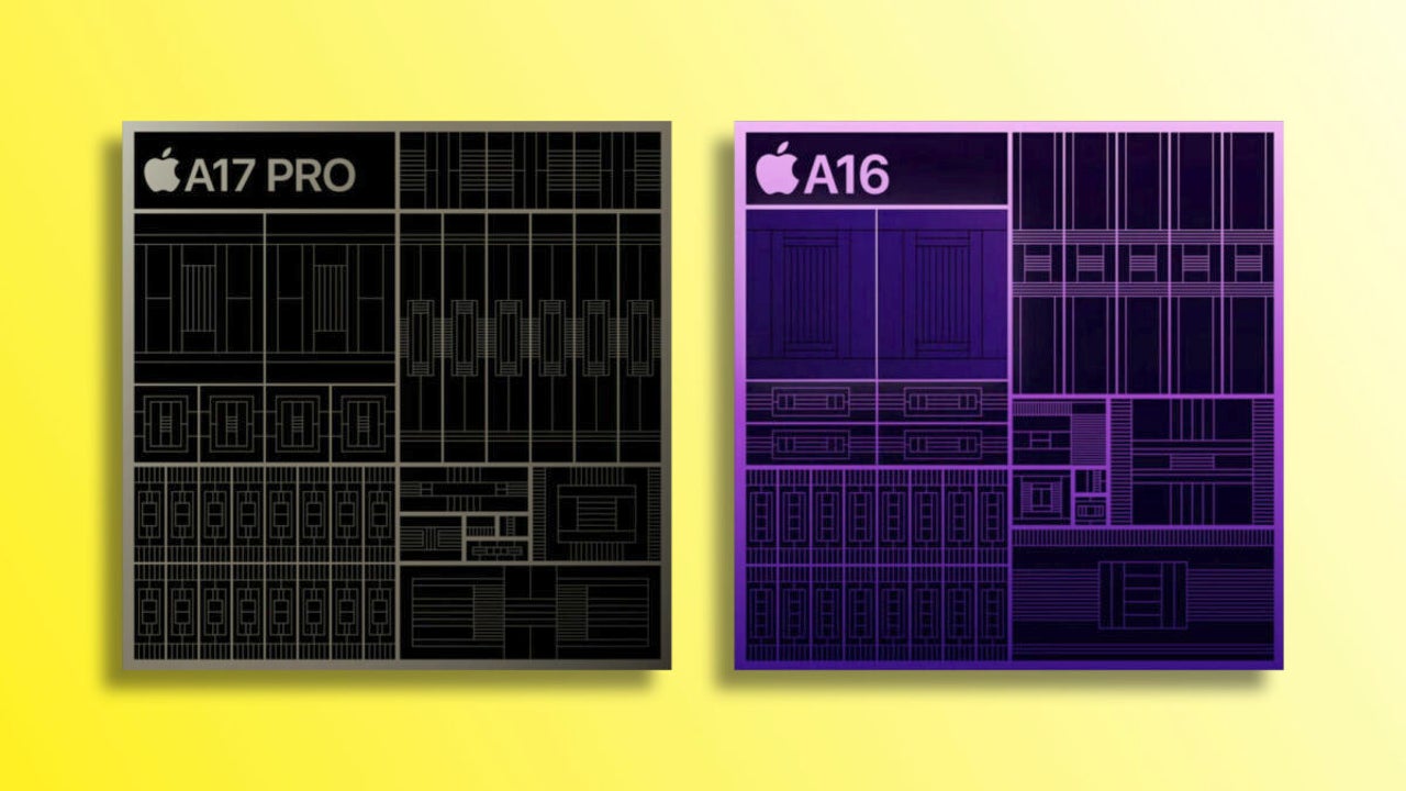 A17 Pro vs A16 Bionic: así queda el mejor chip de Apple frente a su propia competencia