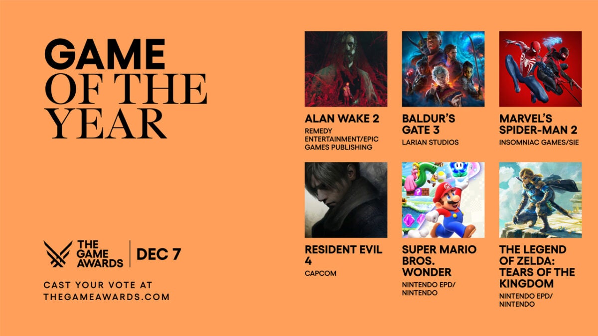 GOTY 2023: hora y dónde ver los Game Awards, los 'Oscar de los videojuegos'  - Videojuegos - Tecnología 