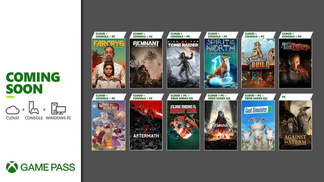Nuevos juegos para Xbox Game Pass para la segunda mitad de mayo de 2023: 8  que llegan y 5 que abandonan el catálogo