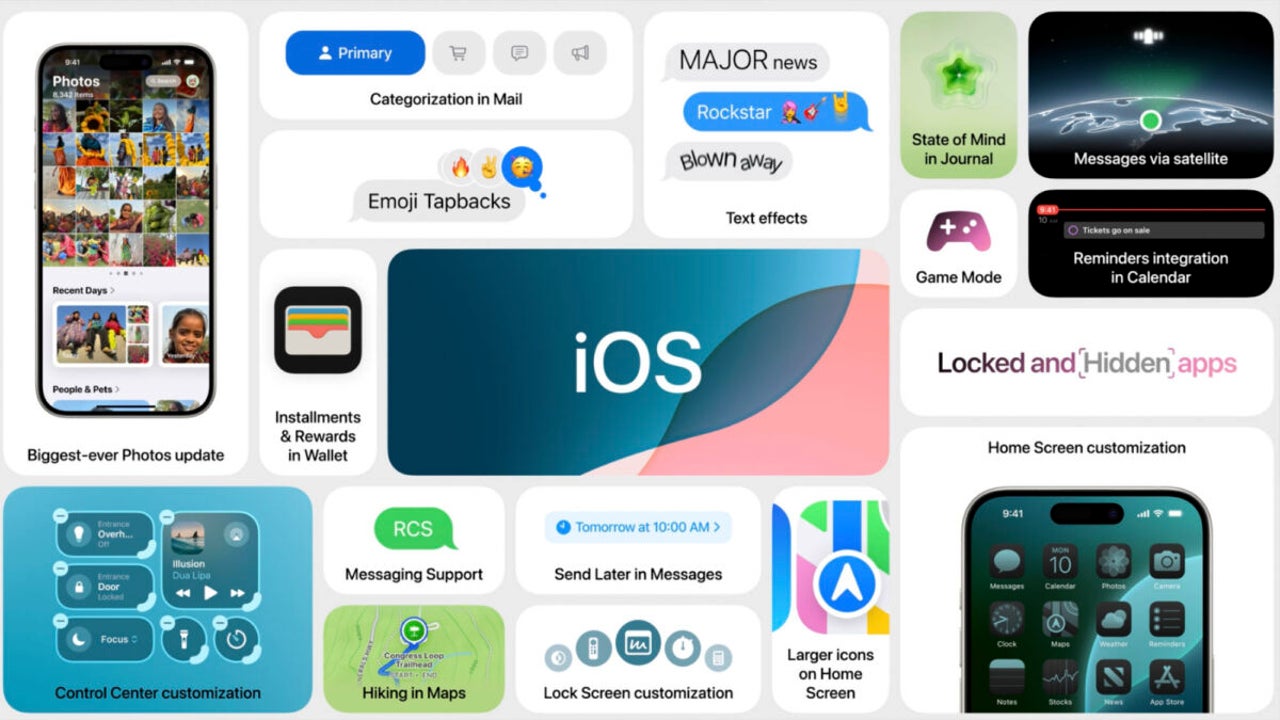 iOS 18 es oficial: estas son todas las novedades