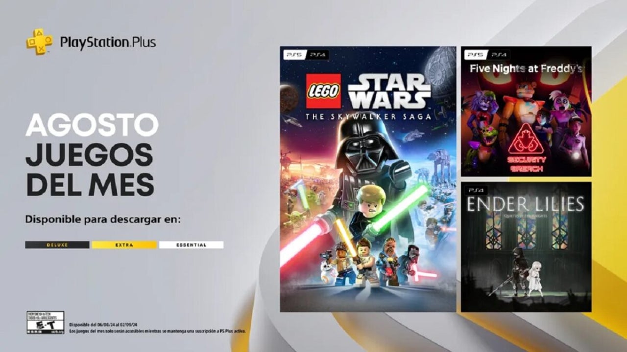 PlayStation Plus estos son los videojuegos de agosto 2024 Softonic