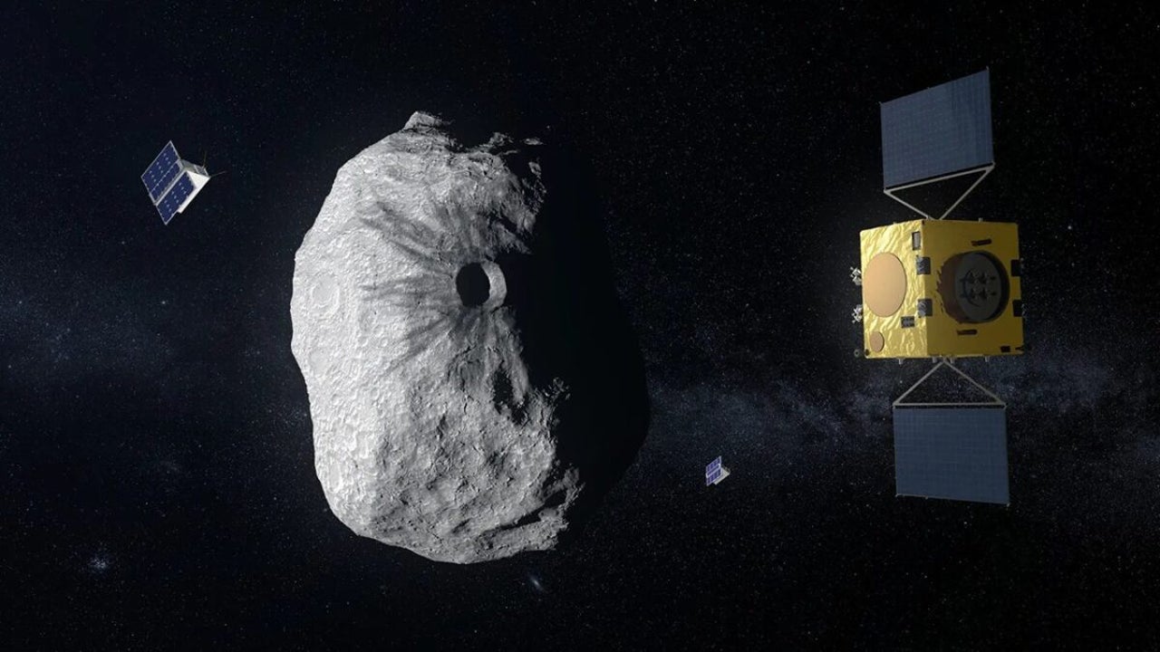 Hera está en camino: la misión espacial que nos permitiría protegernos contra asteroides